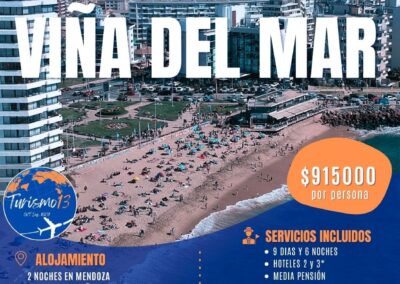 🌞✨VERANO 2026 – VIÑA DEL MAR Y MENDOZA