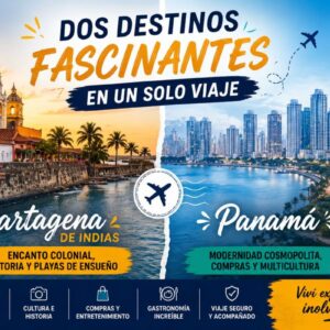 Cartagena + Panamá desde Salta 2027