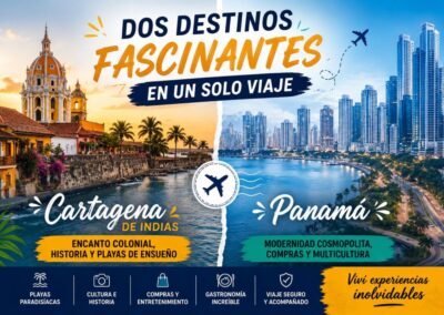 Cartagena + Panamá desde Salta 2027